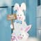 Glitzhome® 30.75" Easter Stacked Bunny Wooden Porch Décor